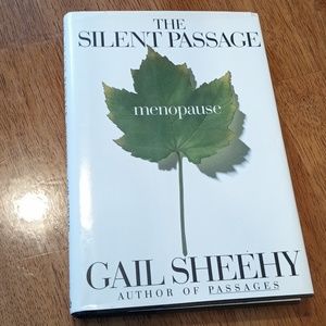 The silent passage by Gail sheehy's book hard cover book GUC.